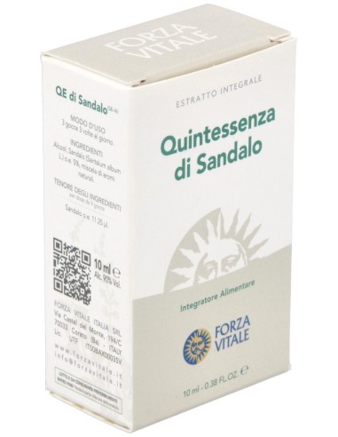 Quinta Esencia Sandalo (Sandalo) 10Ml. de Forza Vitale