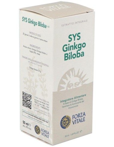 Sys.Ginkgo Biloba 50Ml. de Forza Vitale