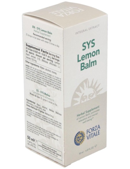 Sys.Melisa 50Ml. de Forza Vitale