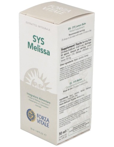 Sys.Melisa 50Ml. de Forza Vitale