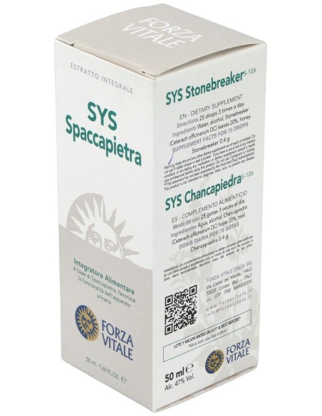 Sys.Spaccapiedtra (Rompepiedra) 50Ml. de Forza Vitale