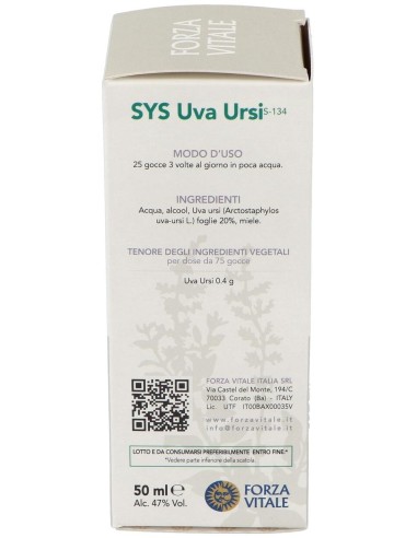 Sys.Uva Ursi 50Ml. de Forza Vitale