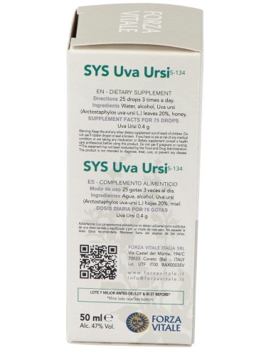 Sys.Uva Ursi 50Ml. de Forza Vitale