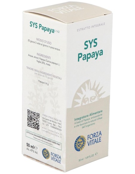 Sys.Papaya 50Ml. de Forza Vitale