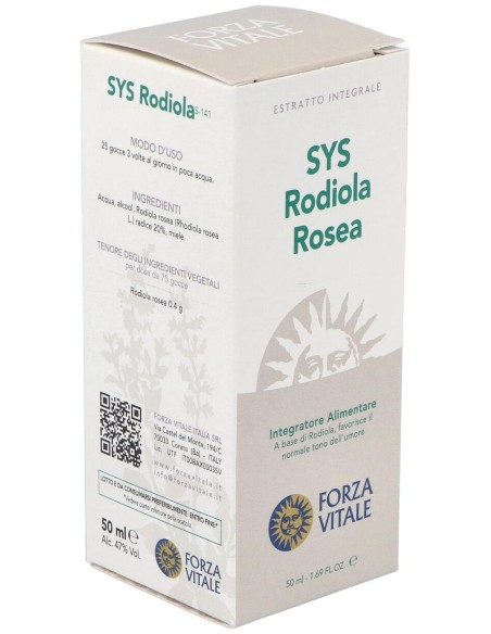Sys.Rhodiola Rosea 50Ml. de Forza Vitale