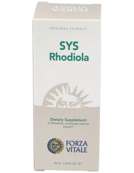 Sys.Rhodiola Rosea 50Ml. de Forza Vitale