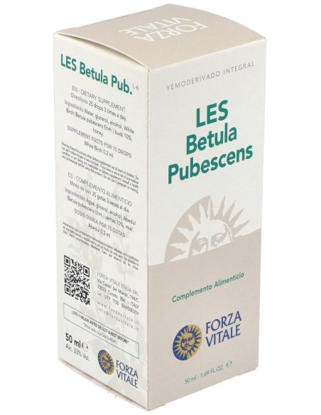 Les Betula Pubescens Abedul 50Ml. de Forza Vitale