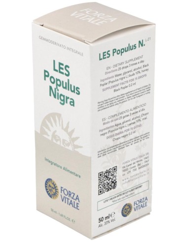 Les Populus Nigra Chopo Negro 50Ml. de Forza Vitale