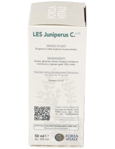 Les Juniperus Communis Enebro 50Ml. de Forza Vitale
