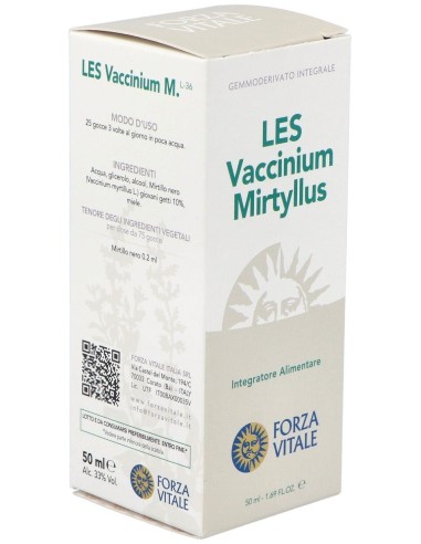 Les Vaccinium Myrtillus Arandano Negro 50Ml. de Forza Vitale