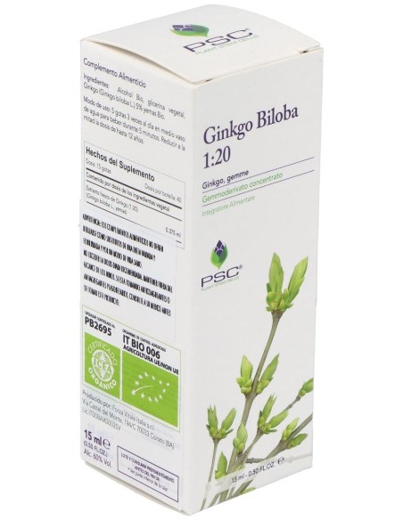 Psc Ginkgo Biloba 15Ml. de Forza Vitale