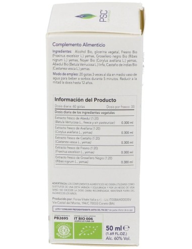 Psc Cellulo Reductor 50Ml. de Forza Vitale