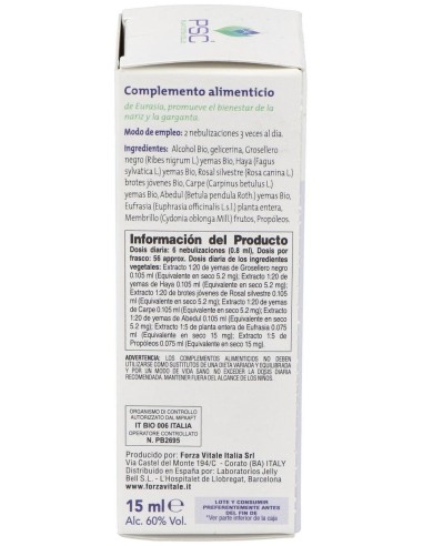 Psc Allergy Depurato Alergias Spray 15Ml. de Forza Vitale