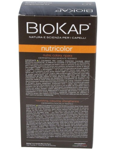 Tinte Black Dye 140Ml. Negro ·1.0 de Biokap
