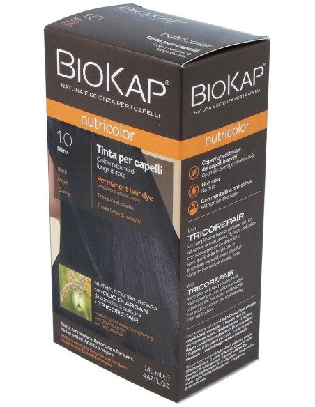 Nutricolor 1.0  Negro 140 ml      de Biokap