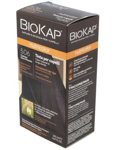 Tinte Coper Brown 140Ml Castaño Nuez Moscada ·5.06 de Biokap