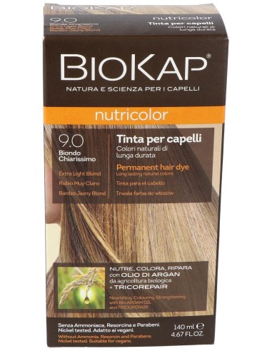 Tinte Extra Light Blond 140Ml Rubio Muy Claro ·9.0 de Biokap