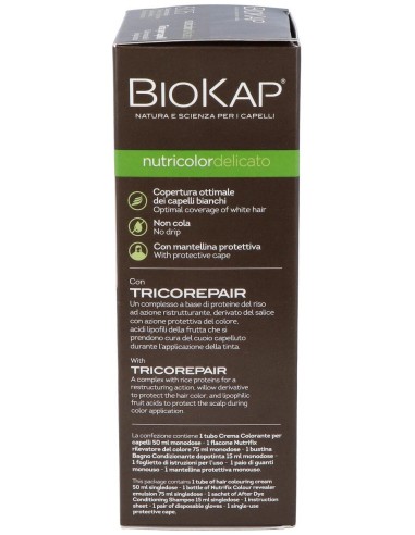 Tinte Castaño Avellana 140Ml. 5.05 Delicato de Biokap