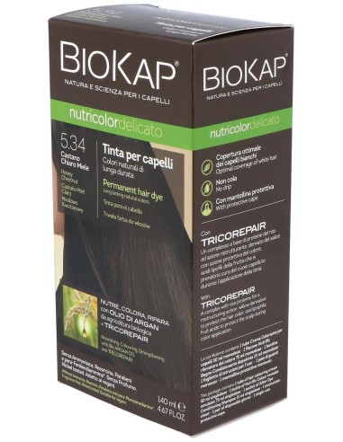 Delicato 5.34 Castaño Miel Claro 140 ml       de Biokap