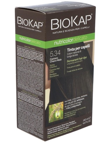 Delicato 5.34 Castaño Miel Claro 140 ml       de Biokap