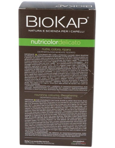 Delicato 5.34 Castaño Miel Claro 140 ml       de Biokap