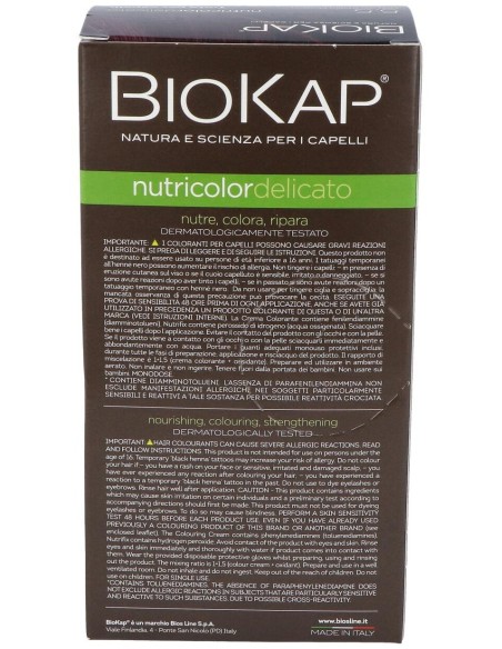 Tinte Castaño Claro Caoba 140Ml 5.5 Delicato de Biokap