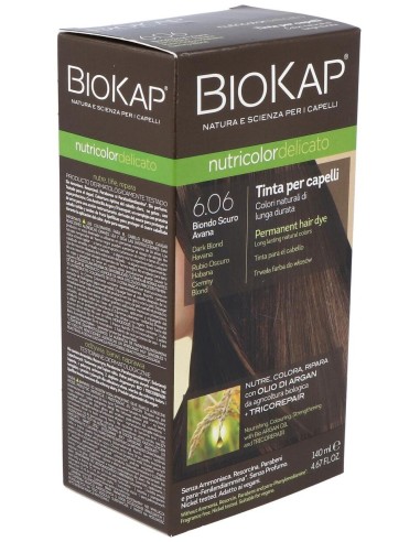 Tinte Rubio Oscuro Habana 140Ml 6.06 Delicato de Biokap