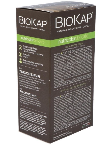 Tinte Rubio Medio Natural 140Ml. 7.0 Delicato de Biokap