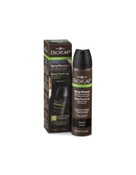 Spray Retoque Negro 75Ml. de Biokap