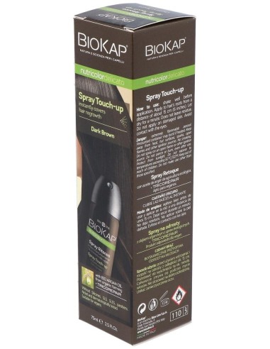Spray Retoque Cascaño Oscuro 75Ml. de Biokap