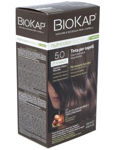 Biokap Rapid Castaño Claro Natural 5.0 Tubo 140Ml. de Biokap