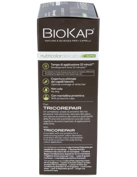 Biokap Rapid Castaño Claro Natural 5.0 Tubo 140Ml. de Biokap