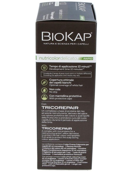 Biokap Rapid Negro Natural 1.0 Tubo 140Ml. de Biokap