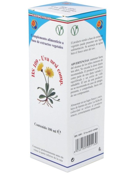 Hs 109 Uva Ursi Comp. Gotas 100Ml. S/Al de Herboplanet