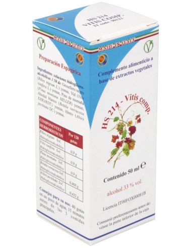 Hs 214 Vitis Comp. Gotas 50Ml. de Herboplanet
