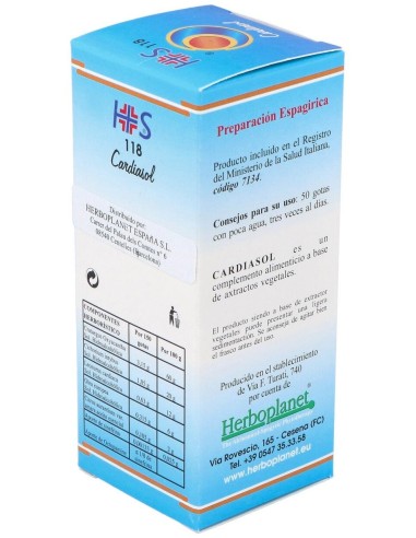 Cardiasol Gotas 50Ml. de Herboplanet