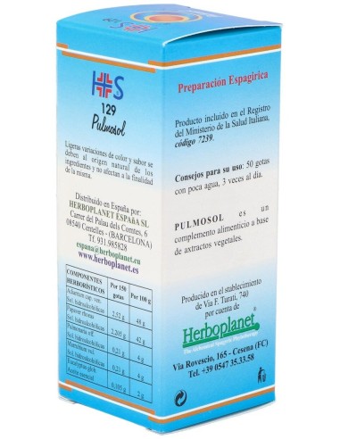 Pulmosol Gotas 50Ml. de Herboplanet