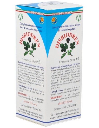 Disbiodren Gotas 50Ml. de Herboplanet
