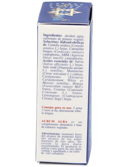 Aurum Alba Gotas 10Ml. de Herboplanet