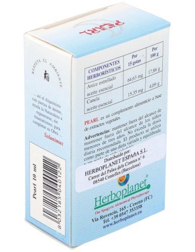 Pearl Gotas 10Ml. de Herboplanet
