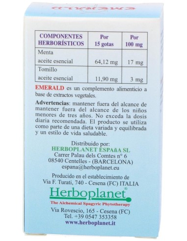 Emerald Gotas 10Ml. de Herboplanet