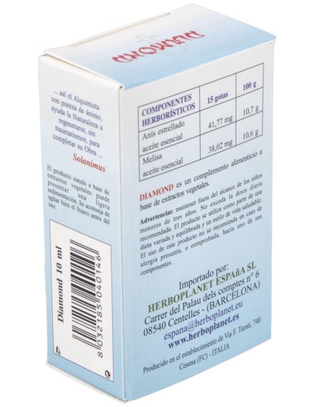 Diamond Gotas 10Ml. de Herboplanet