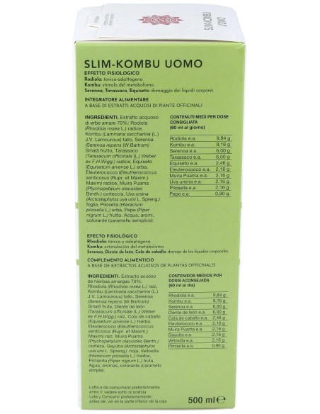 Slim Kombu Hombre 500Ml. Decotopia de Decottopia
