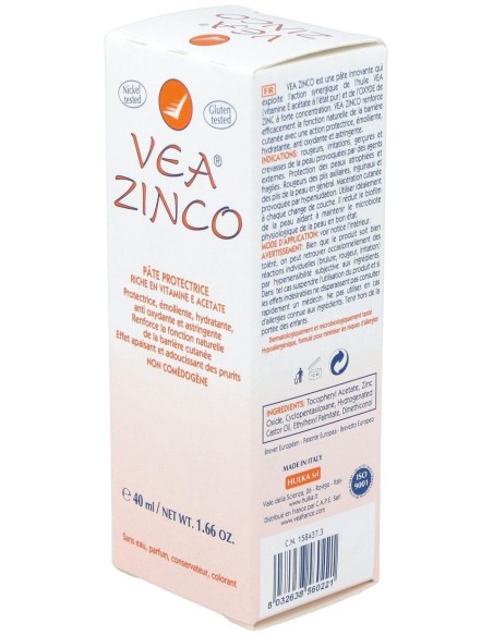 Vea Zinco Pasta Protectora Base 40Ml. de Vea