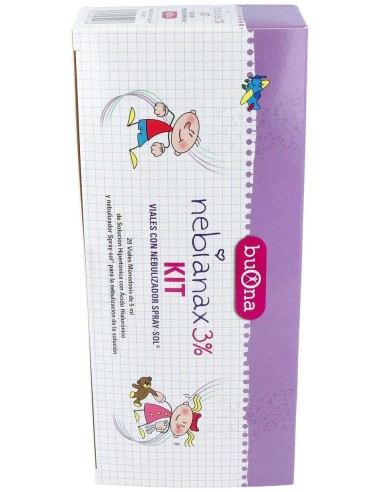 Nebianax 3% Kit Viales+Spray de Buona