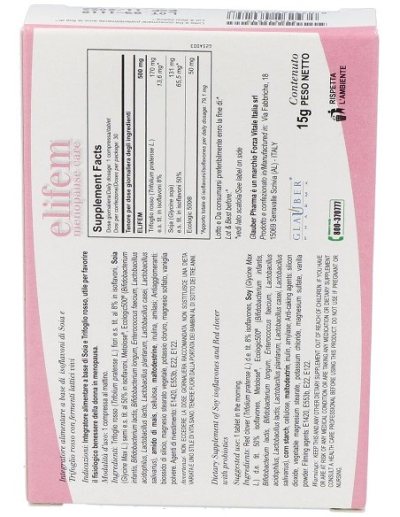 Elifem 30Comp. de Glauber Pharma