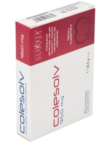 Colesolv 30Comp. de Glauber Pharma