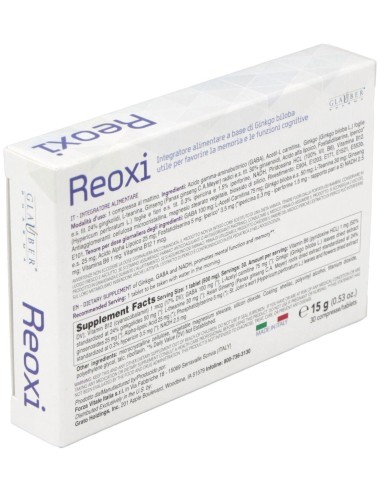 Reoxi Cognitivo 30Comp de Glauber Pharma