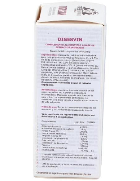 Digesvin Compost Digestivo 60Comp de Erbenobili