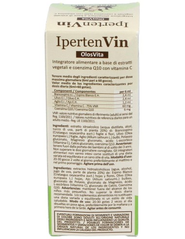 Ipertenvin Olosvita Hipertensión 50Ml de Erbenobili
